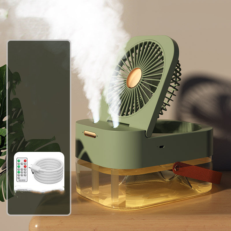 Humidifier Spray Fan With Night Light