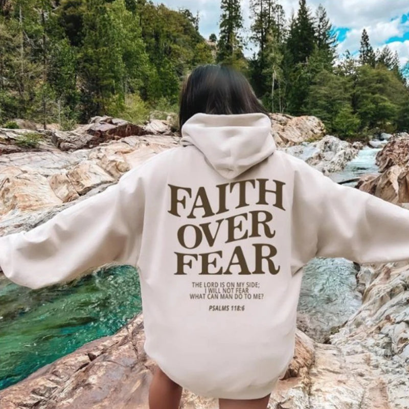 Faith Over Fear Hoodie Unisex