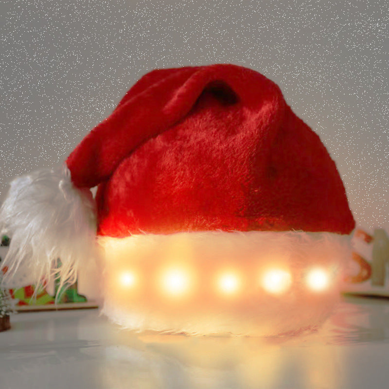 Christmas Hat With LED Lights