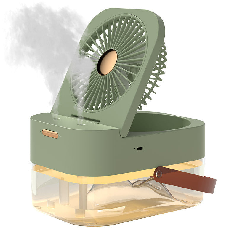 Humidifier Spray Fan With Night Light