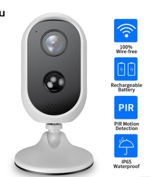 Battery Surveillance Camera For Outdoor Use