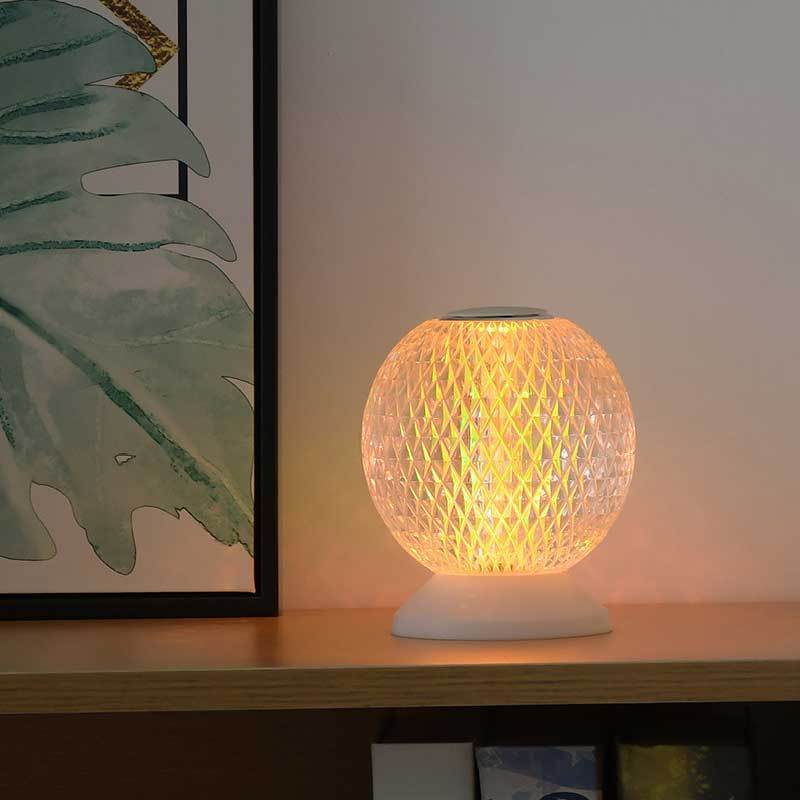 Acrylic Crystal LED Bedside Table Lamp With Touch Switch