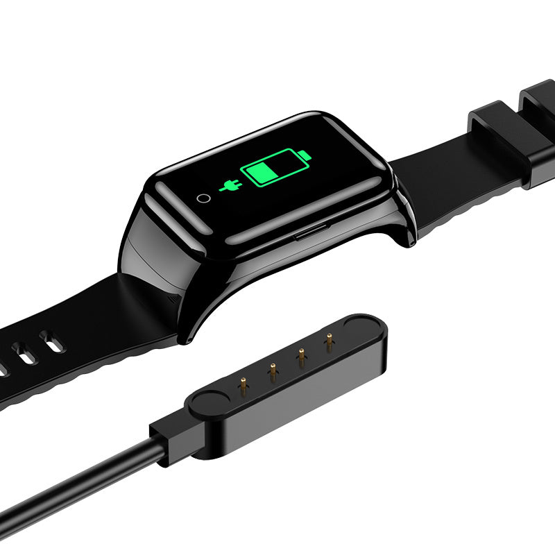 Waterproof Wireless Bluetooth Headset Smart Watch With Earbuds