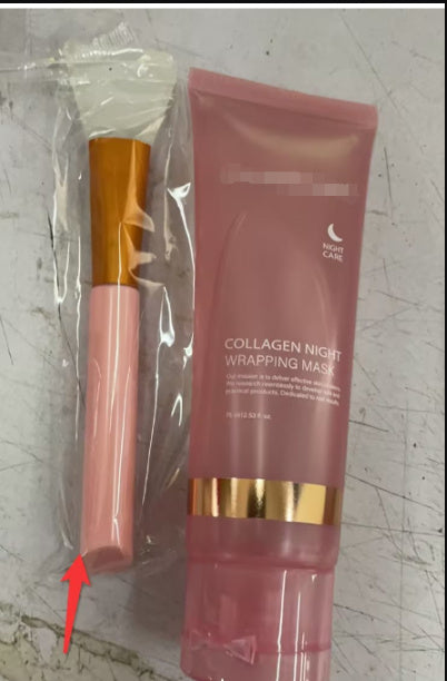 Straffende Collagen-Gesichtsmaske für eine glasartige Haut