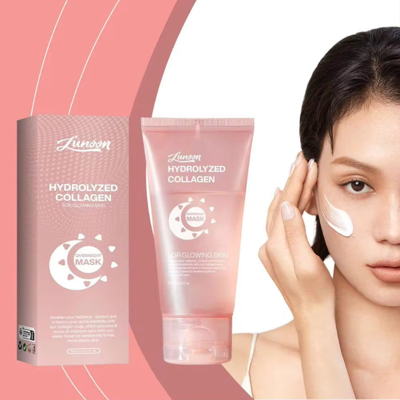 Straffende Collagen-Gesichtsmaske für eine glasartige Haut