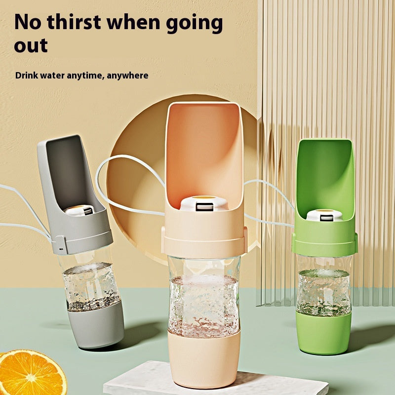 2 In 1 Pet Travel Water & Feeder Dispenser