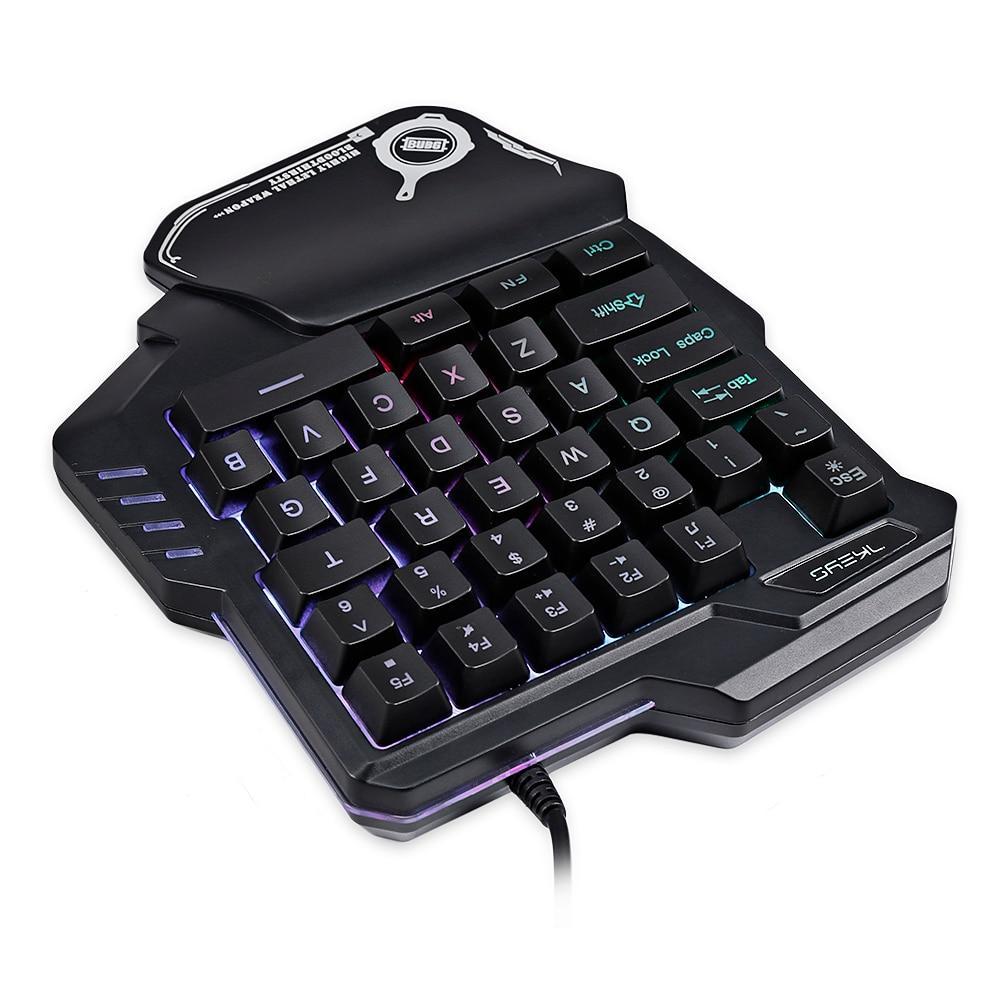 One-Handed Mini Gaming Keyboard