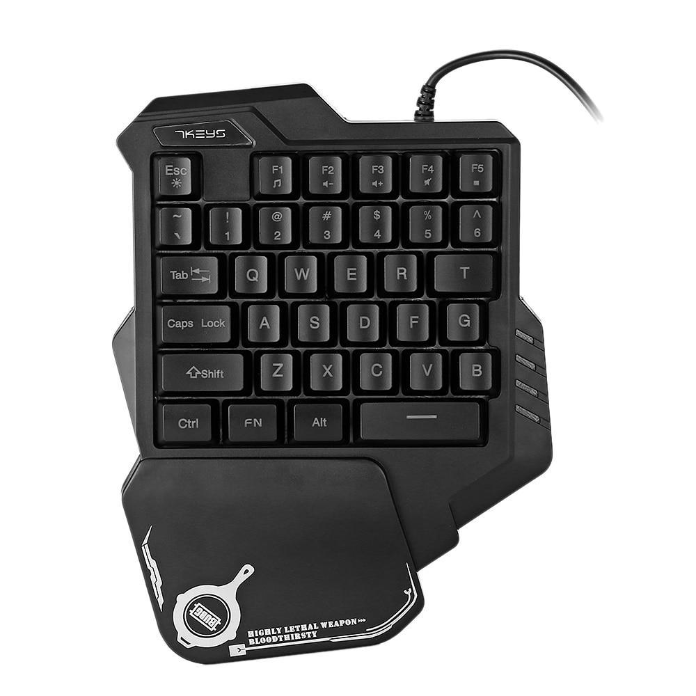 One-Handed Mini Gaming Keyboard