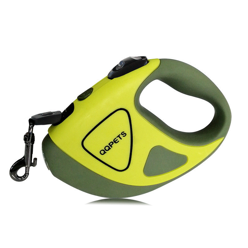 Pet Automatic Retractable Lead With Night Safety LED Light