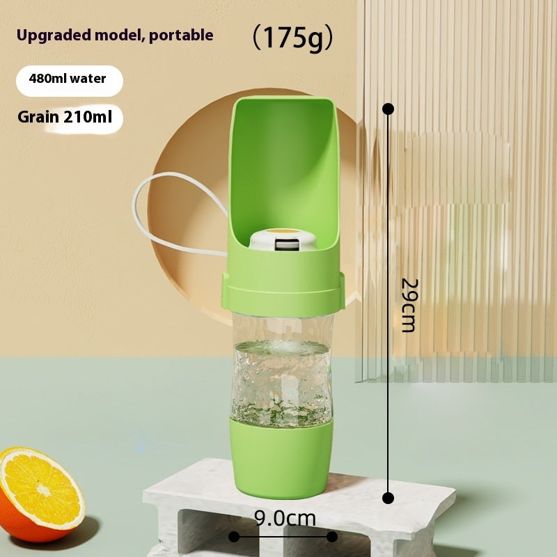 2 In 1 Pet Travel Water & Feeder Dispenser