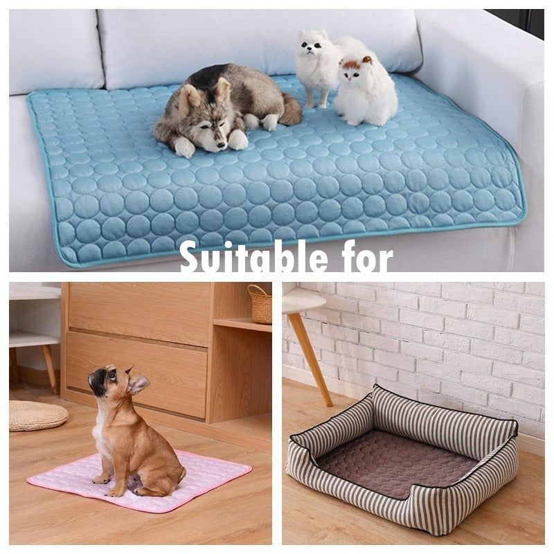 Kühlmatte für Hunde/Haustiere drinnen und draußen an Sommertagen
