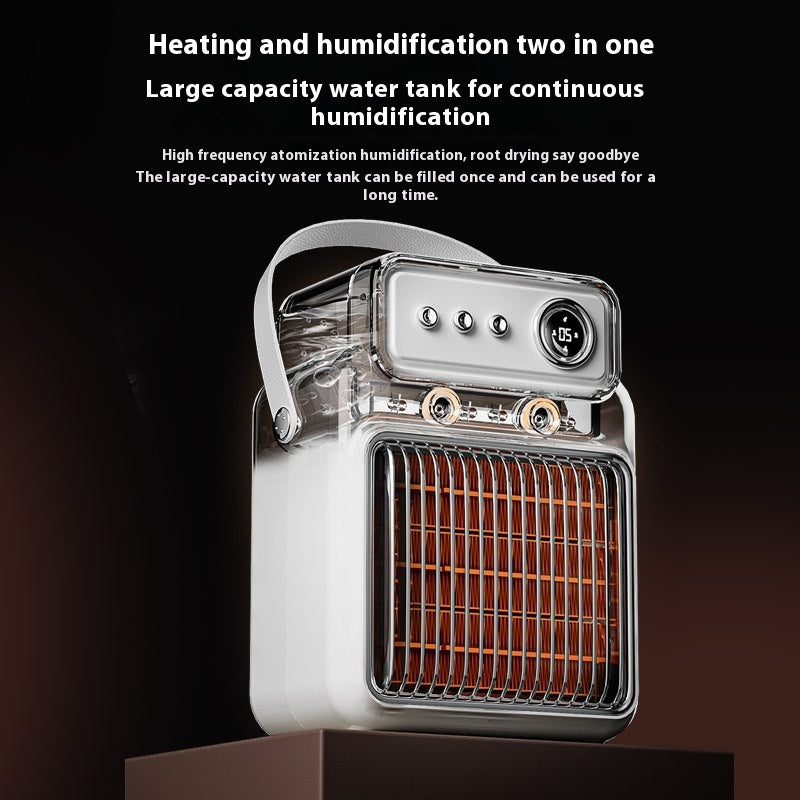 1200 W 2-in-1-Raum- und Tischbefeuchtungsheizung