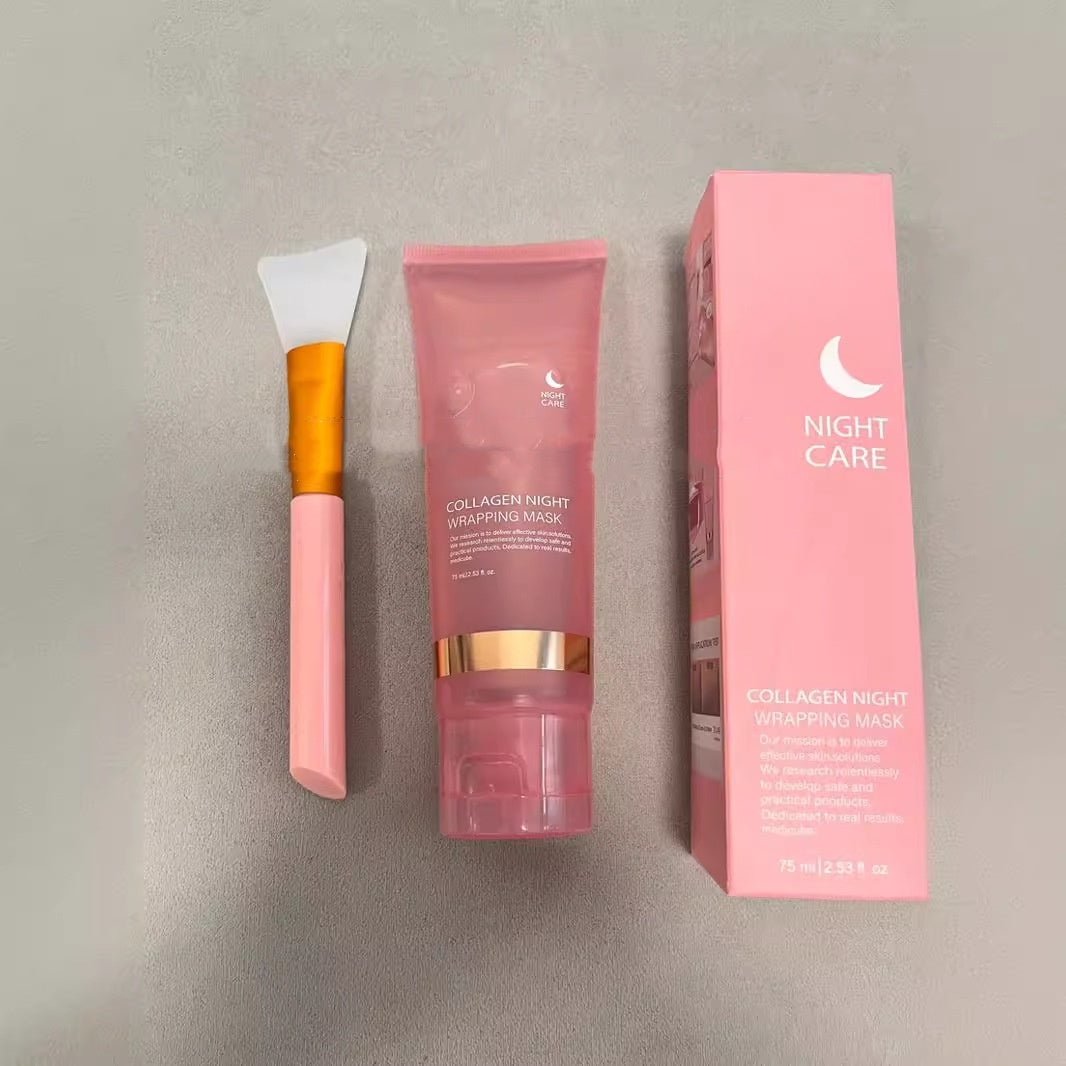 Straffende Collagen-Gesichtsmaske für eine glasartige Haut