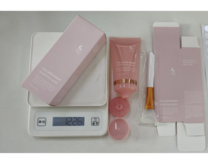 Straffende Collagen-Gesichtsmaske für eine glasartige Haut