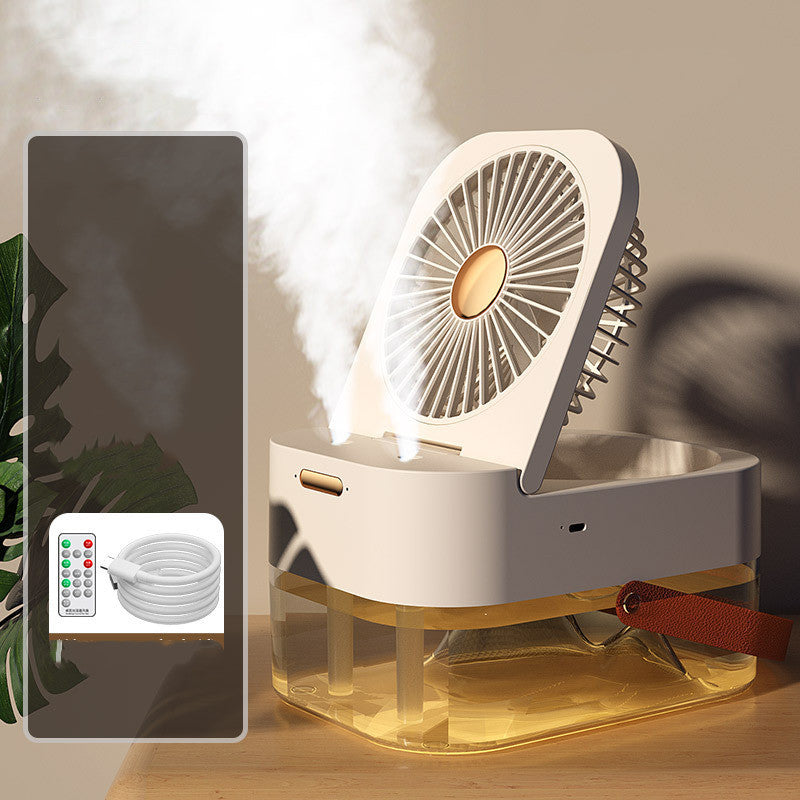 Humidifier Spray Fan With Night Light