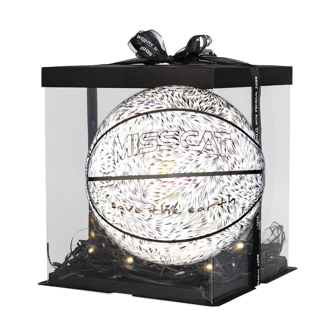 Glowing Luminous Fluorescent Basketball