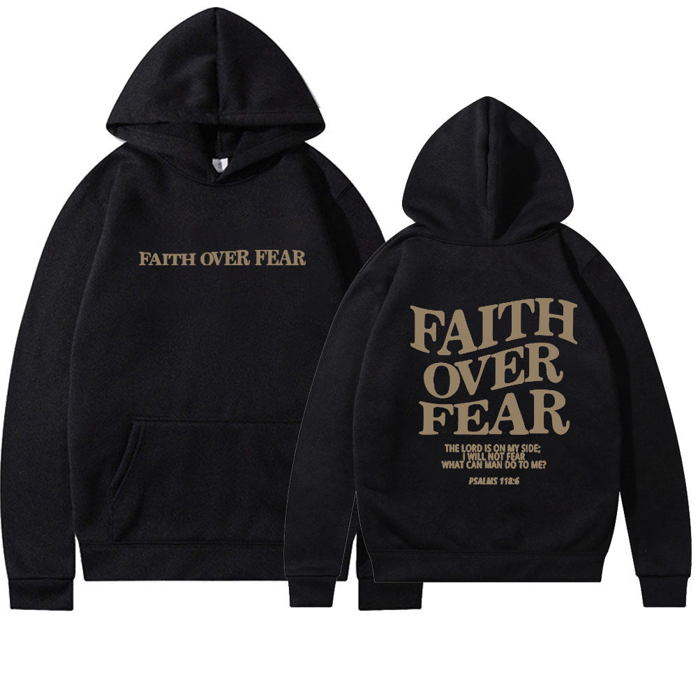 Faith Over Fear Hoodie Unisex