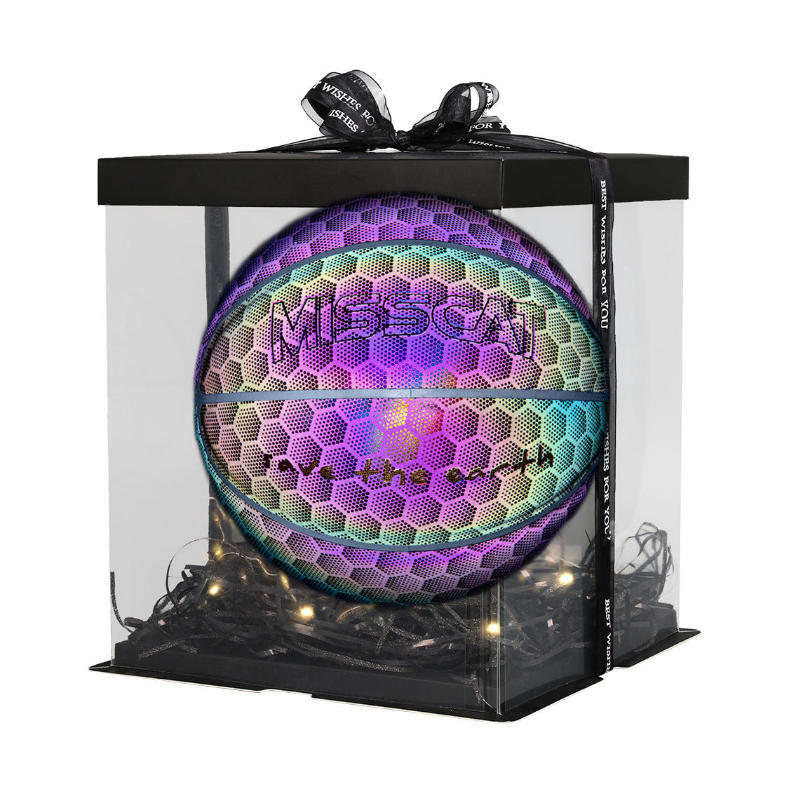 Glowing Luminous Fluorescent Basketball