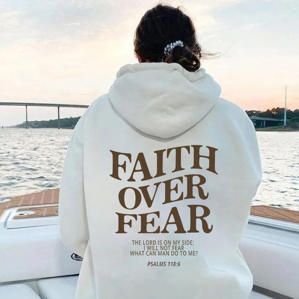 Faith Over Fear Hoodie Unisex