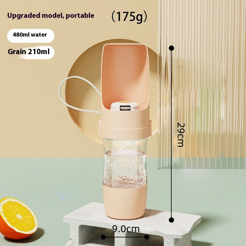 2 In 1 Pet Travel Water & Feeder Dispenser