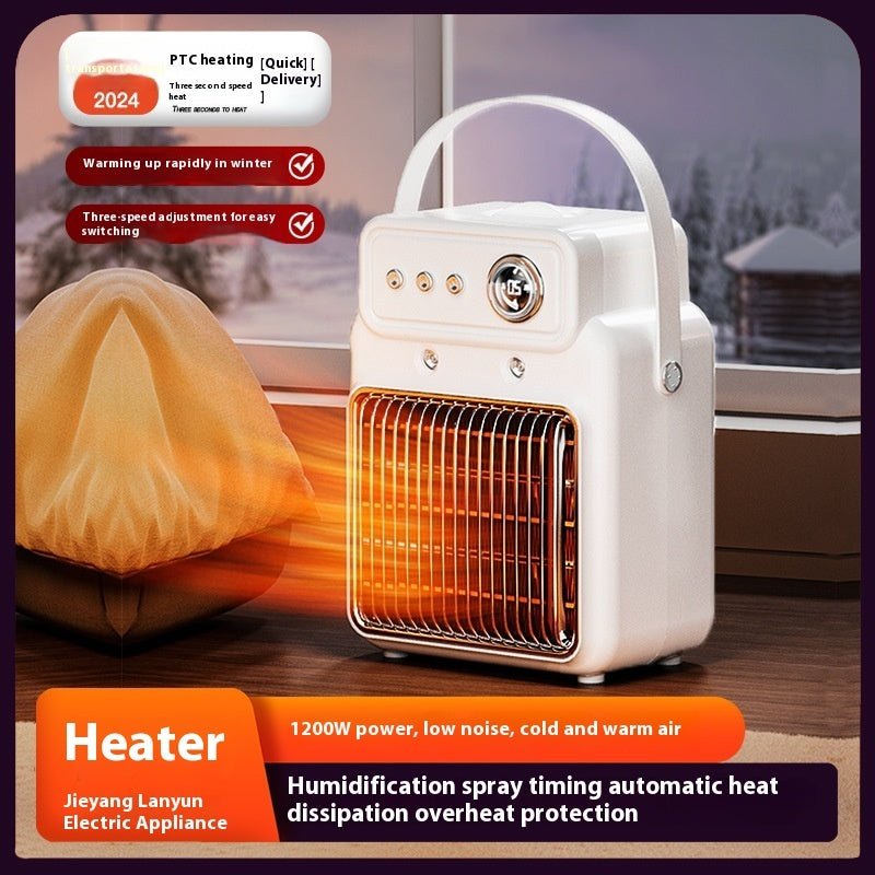 1200 W 2-in-1-Raum- und Tischbefeuchtungsheizung