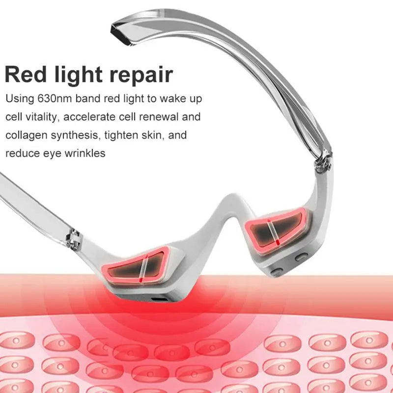 Red light Therapy Glasses For Radiant Looking Under Eyes