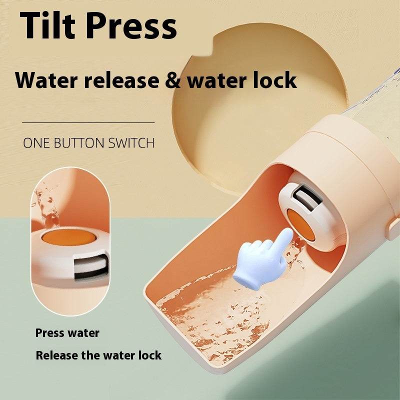 2 In 1 Pet Travel Water & Feeder Dispenser
