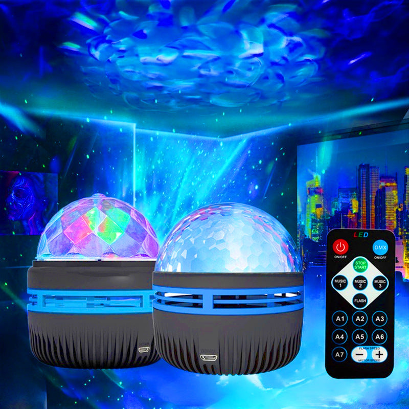 Lampe projecteur LED Galaxy avec couleurs rotatives