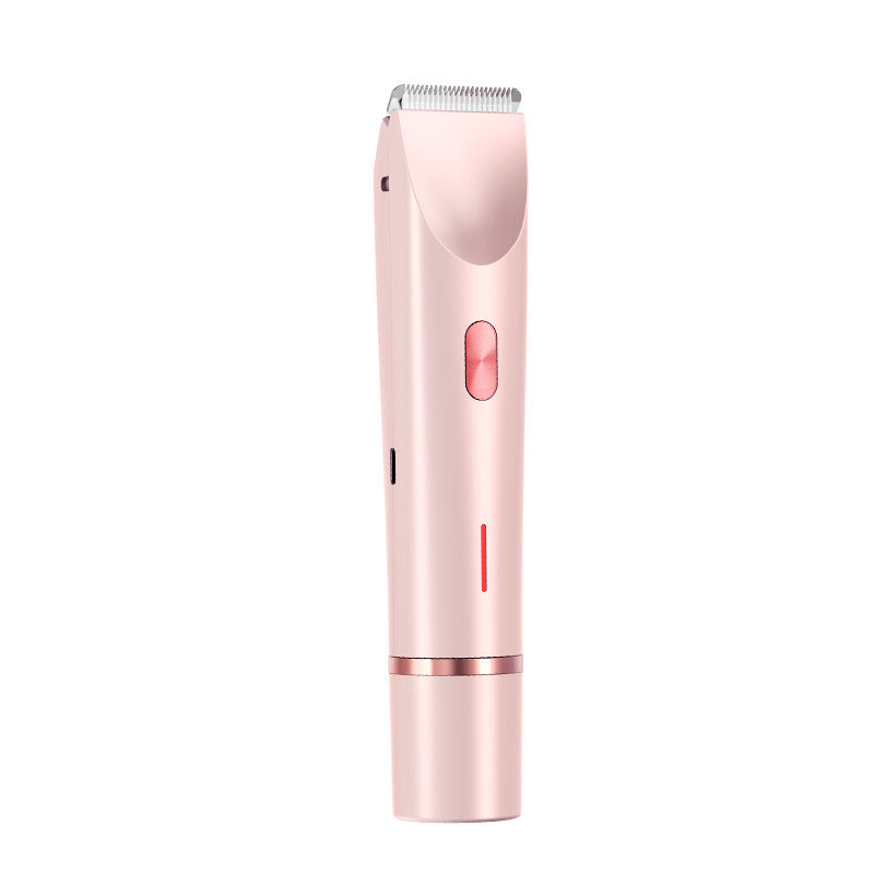 2 In 1 Hair Remover Women's Double Head Shaver Private Area Trimmer