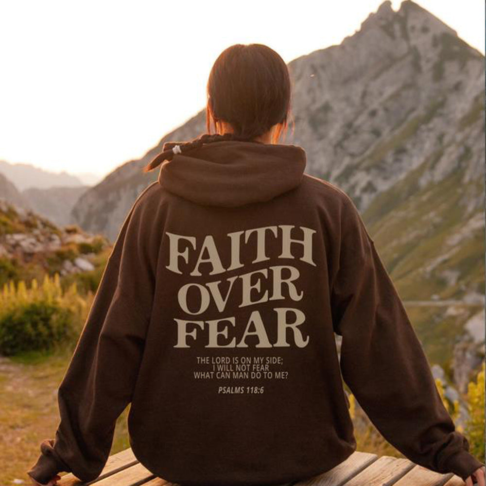 Faith Over Fear Hoodie Unisex