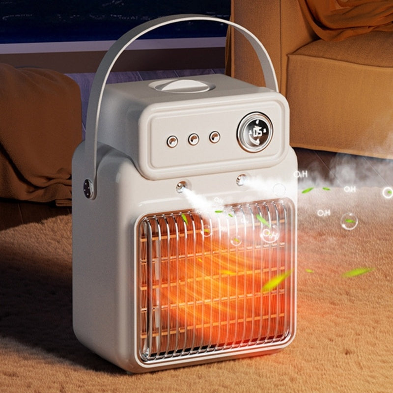 1200 W 2-in-1-Raum- und Tischbefeuchtungsheizung