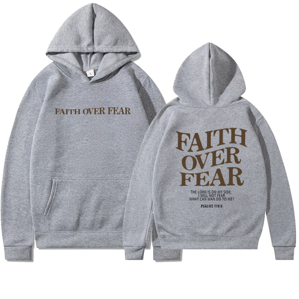 Faith Over Fear Hoodie Unisex