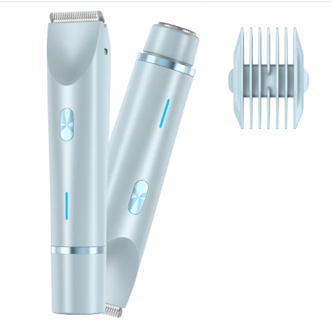 2 In 1 Hair Remover Women's Double Head Shaver Private Area Trimmer