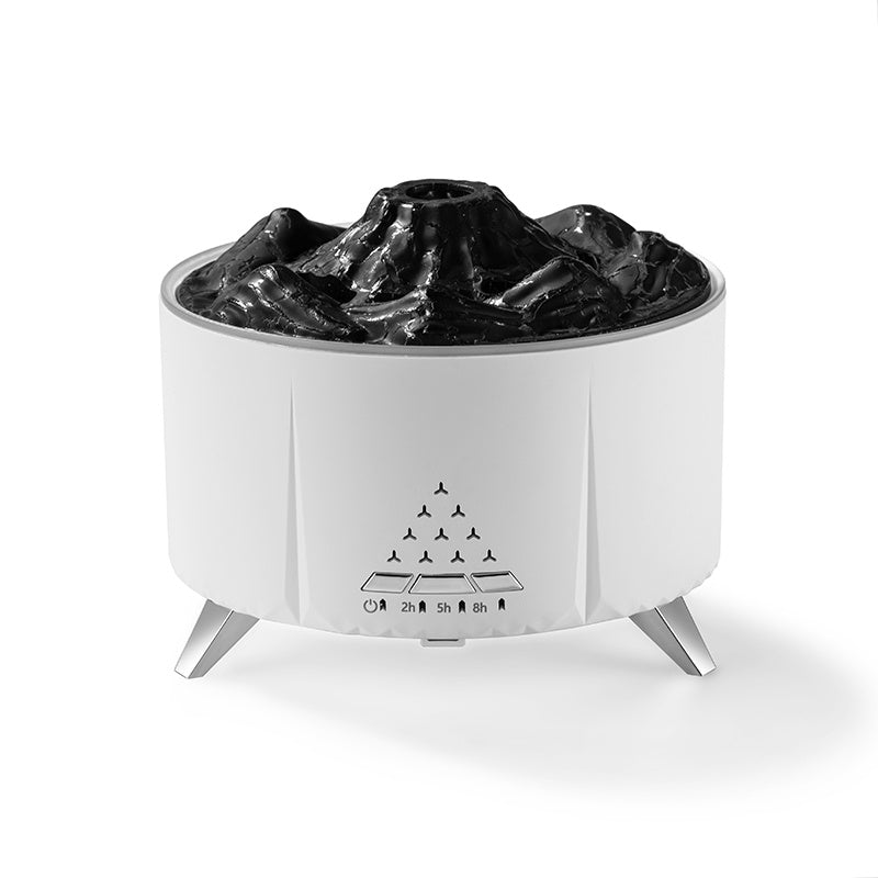 Humidifier Flame & Oil Diffuser With Bluetooth Speaker & White Noise