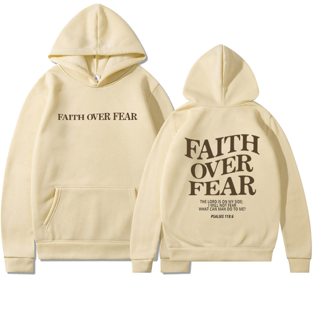 Faith Over Fear Hoodie Unisex