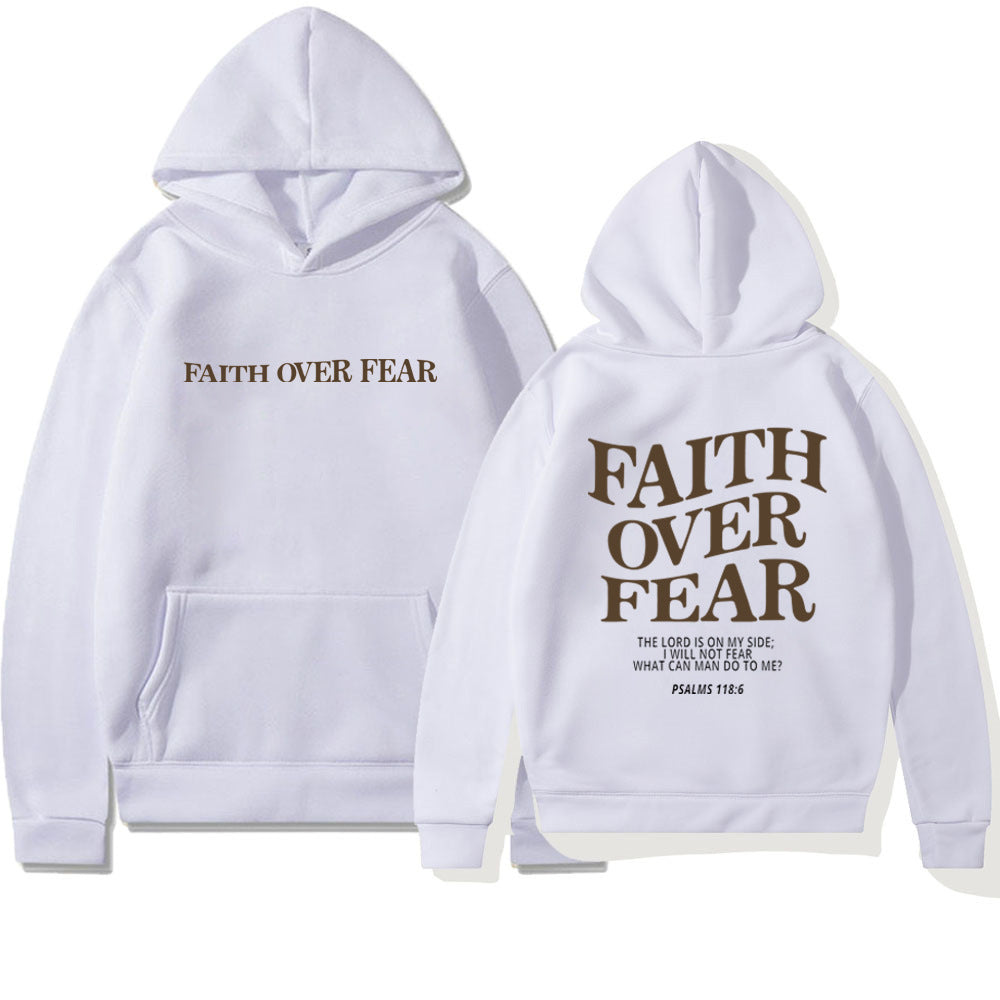Faith Over Fear Hoodie Unisex