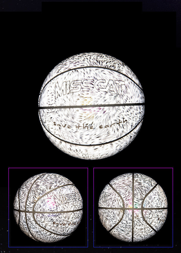 Glowing Luminous Fluorescent Basketball