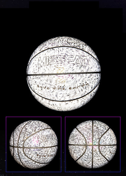 Glowing Luminous Fluorescent Basketball