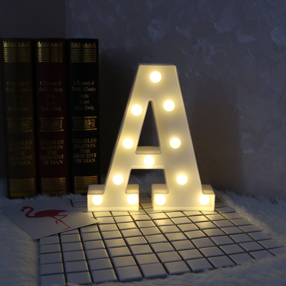 White LED Letters For Decoration