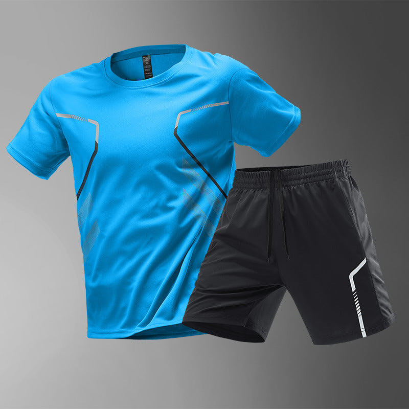 Men's Training T-shirt & Shorts Set