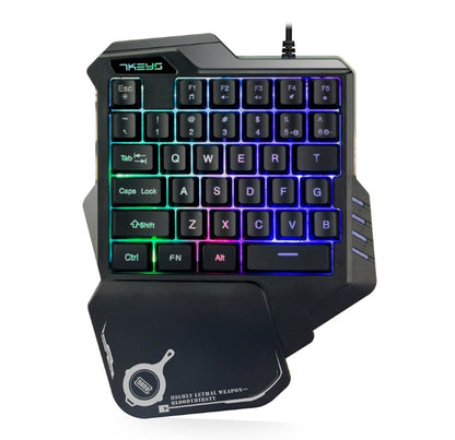 One-Handed Mini Gaming Keyboard