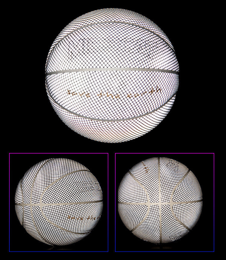 Glowing Luminous Fluorescent Basketball