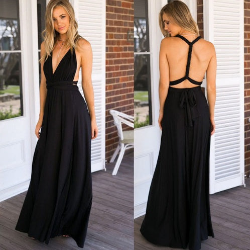 Women's Multiway Bridesmaids  Dress/ Maxi Dress