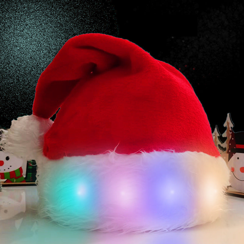 Christmas Hat With LED Lights