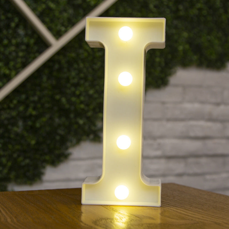 White LED Letters For Decoration