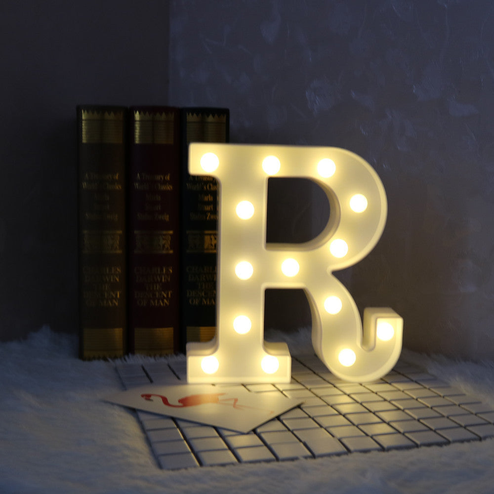 White LED Letters For Decoration