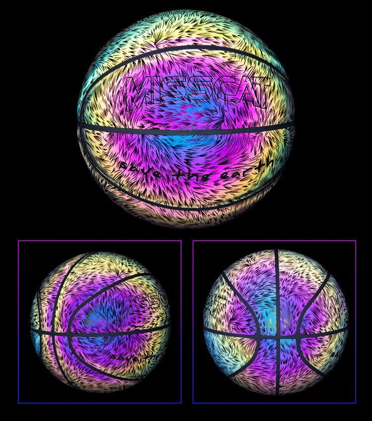 Glowing Luminous Fluorescent Basketball