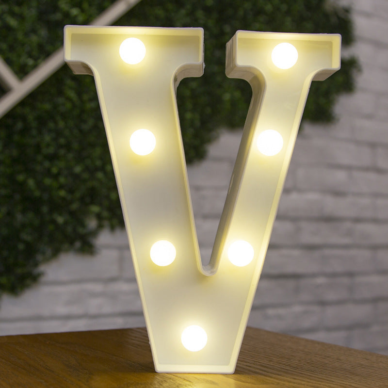 White LED Letters For Decoration