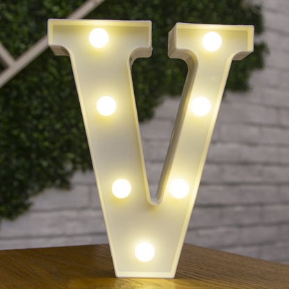 White LED Letters For Decoration