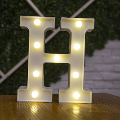 White LED Letters For Decoration